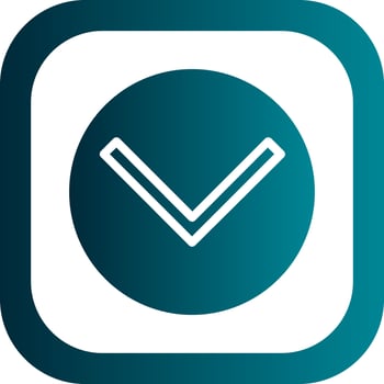 Chevron Circle Down Vector Icon Design