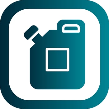 Oil Can Vector Icon Design