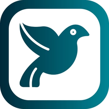 Dove Vector Icon Design