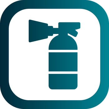 Fire Extinguisher Vector Icon Design