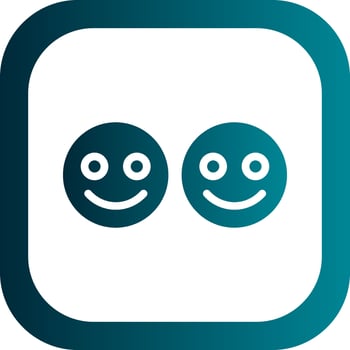 Grin Alt Vector Icon Design