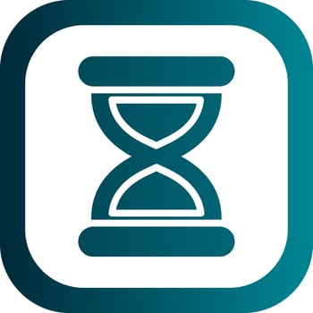Hourglass Half Vector Icon Design