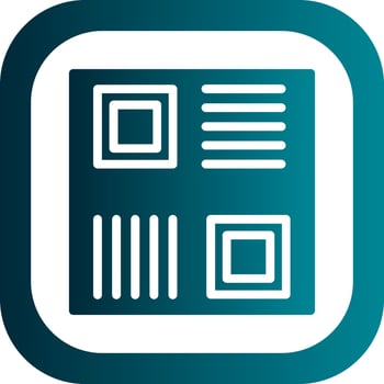 Qrcode Vector Icon Design