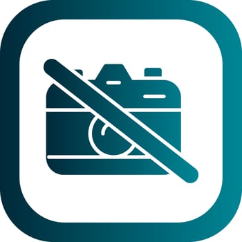 Camera off Vector Icon Design