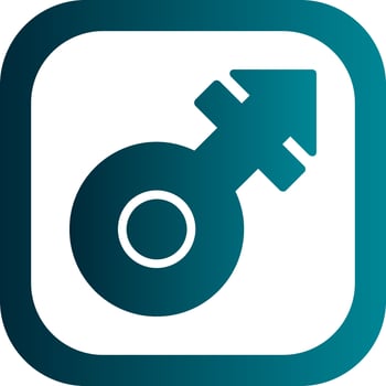 Mars Stroke Vector Icon Design