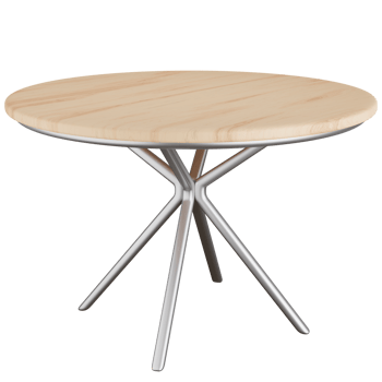 3D Icon Illustration Minimalist Round Table png