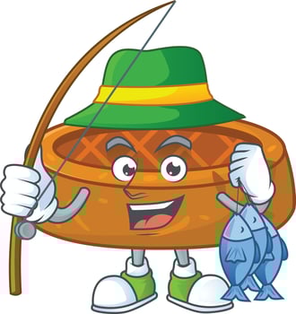Peanut cookies Cartoon character vector