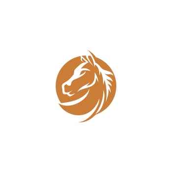 horse head logo design horse logo colors vector
