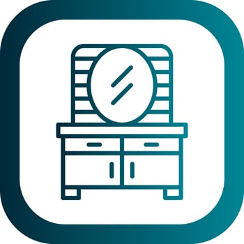 Dresser Vector Icon Design