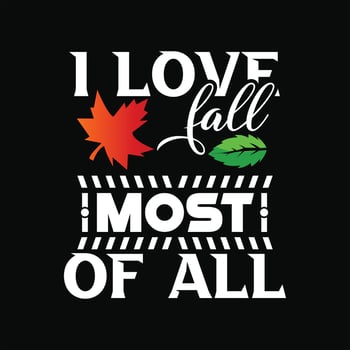 Fall T-Shirt Design vector
