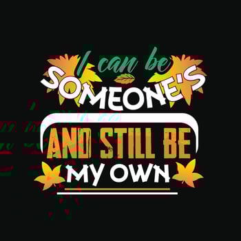 Fall T-Shirt Design vector