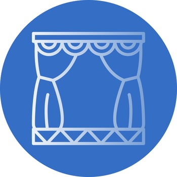 Stage Vector Icon Design