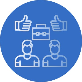 Partnership Vector Icon Design
