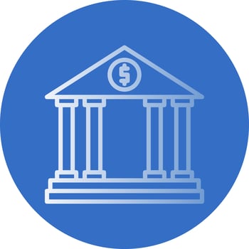 Bank Vector Icon Design