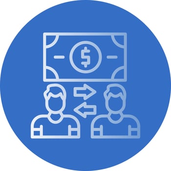 Borrow Vector Icon Design
