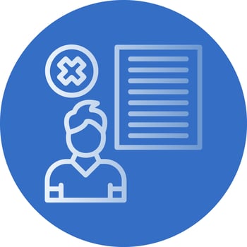 Fired Vector Icon Design