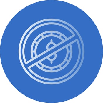 No Money Vector Icon Design