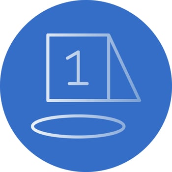 Crime Scene Vector Icon Design