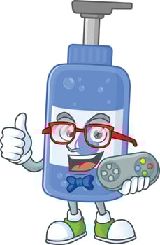 Handsanitizer Cartoon character vector