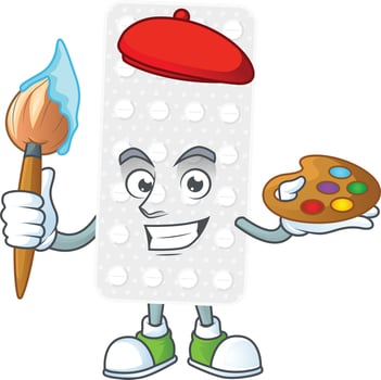 Pills Cartoon character vector