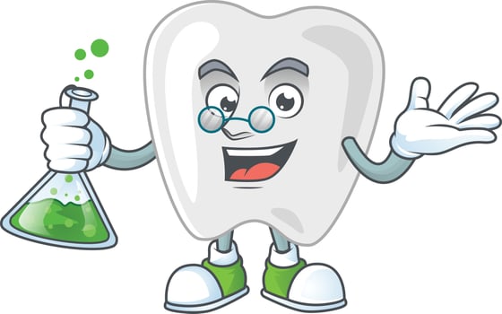 Teeth Cartoon character vector