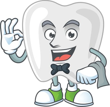 Teeth Cartoon character vector