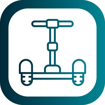 Segway Vector Icon Design