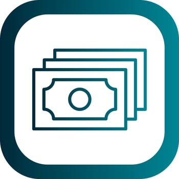 Salary Vector Icon Design