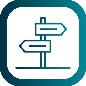 Direction Vector Icon Design