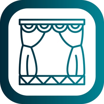 Stage Vector Icon Design