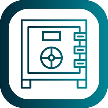 Safebox Vector Icon Design