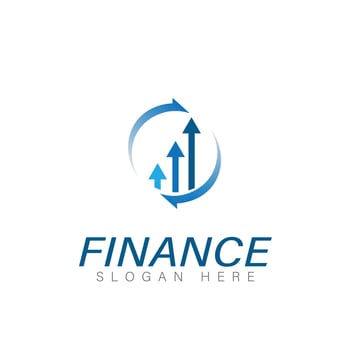 Fundraising Financial And Accounting Logo Design vector
