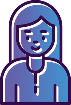 Woman Vector Icon Design