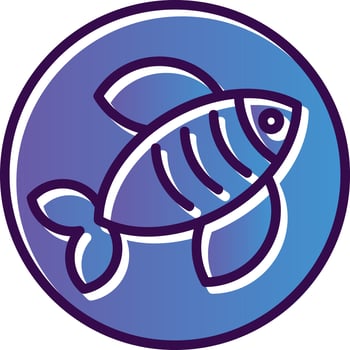 Fish Vector Icon Design