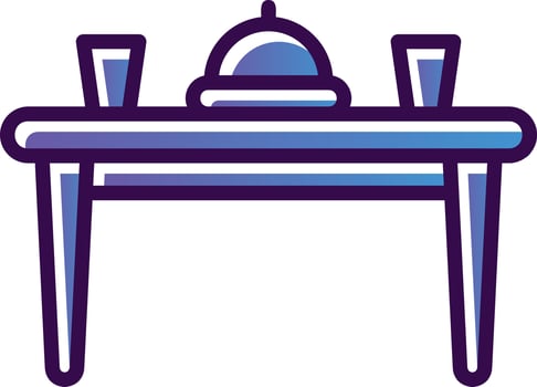 Table Vector Icon Design