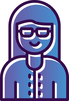 Actress Vector Icon Design