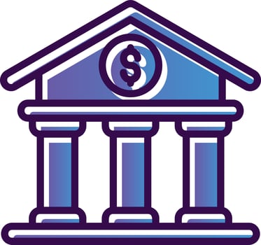 Bank Vector Icon Design