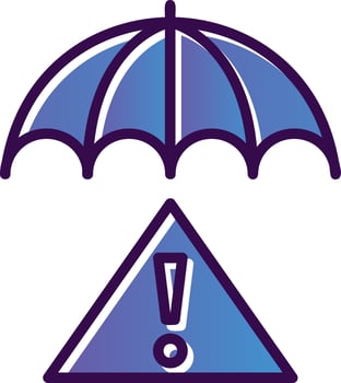 Risk Vector Icon Design