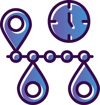 Timeline Vector Icon Design