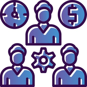 Management Vector Icon Design