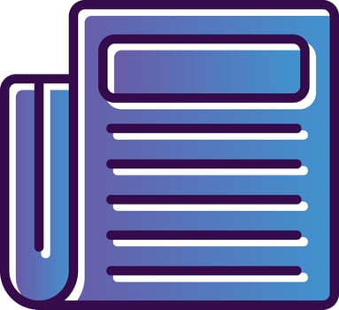 Journalism Vector Icon Design