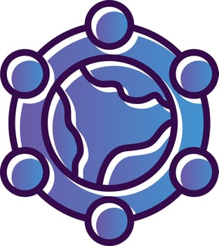 Unity Vector Icon Design