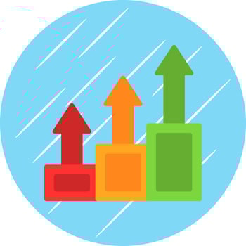 Growth Vector Icon Design
