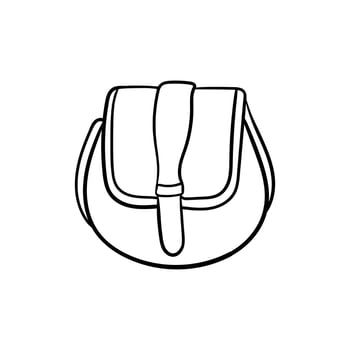 Bag beauty simple line modern creative design vector