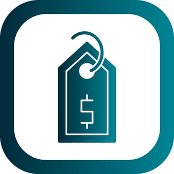 Price Tag Vector Icon Design