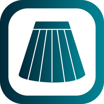 Skirt Vector Icon Design