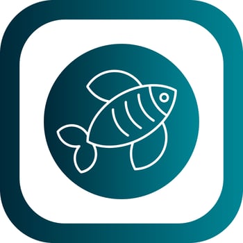 Fish Vector Icon Design