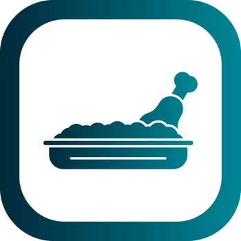 Dinner Vector Icon Design