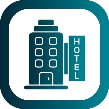 Hotel Vector Icon Design
