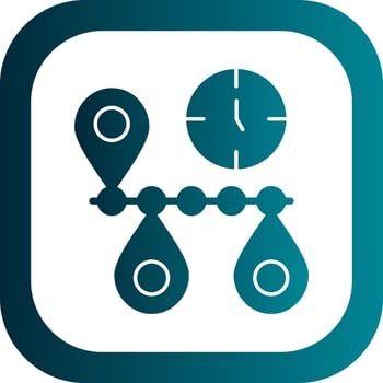 Timeline Vector Icon Design